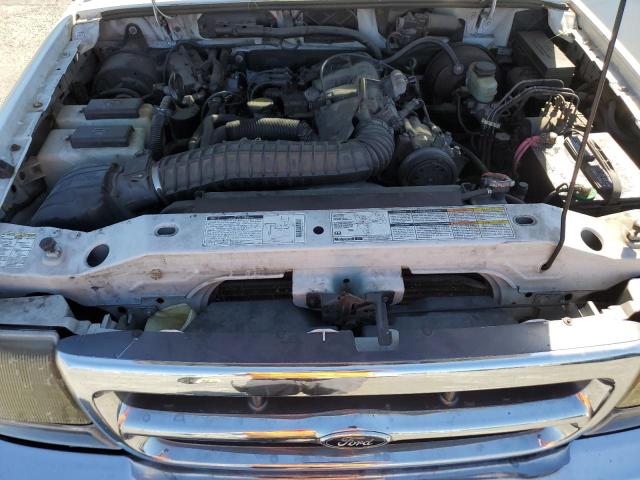 1FTZR15X0YTB28001 - 2000 FORD RANGER SUPER CAB WHITE photo 11