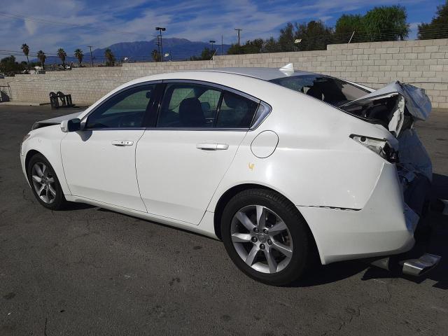 19UUA8F57CA025803 - 2012 ACURA TL WHITE photo 2