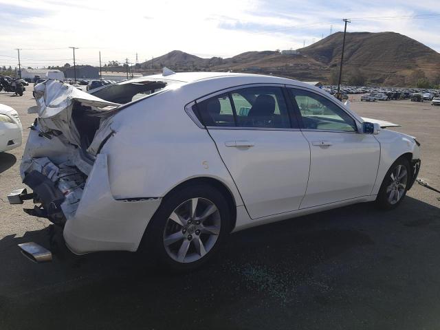 19UUA8F57CA025803 - 2012 ACURA TL WHITE photo 3