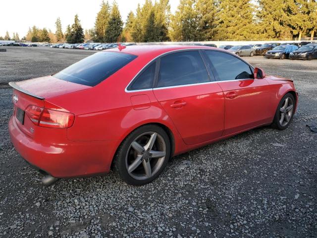 WAUMK78K49N000509 - 2009 AUDI A4 PRESTIGE RED photo 3