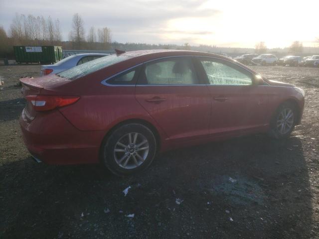 5NPE24AF7HH473290 - 2017 HYUNDAI SONATA SE RED photo 3