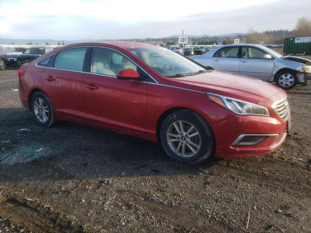 5NPE24AF7HH473290 - 2017 HYUNDAI SONATA SE RED photo 4