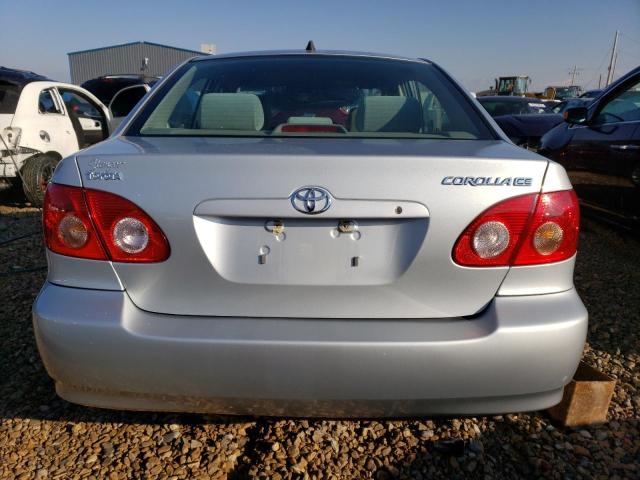 1NXBR32E58Z965381 - 2008 TOYOTA COROLLA CE SILVER photo 6