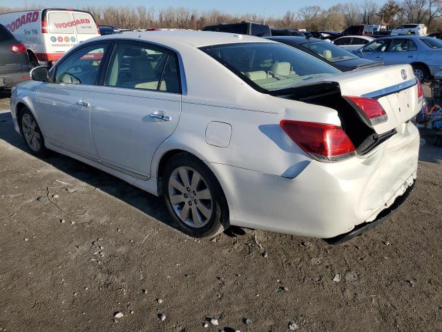 4T1BK3DB3BU429186 - 2011 TOYOTA AVALON LIM BASE WHITE photo 2