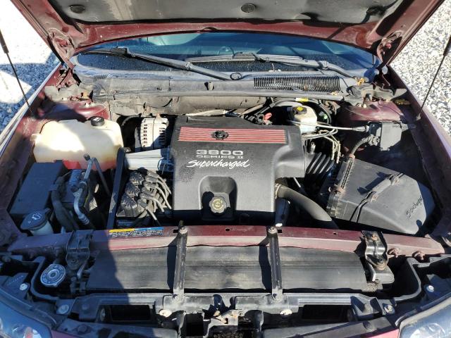 1G2HZ541524171609 - 2002 PONTIAC BONNEVILLE SSEI BURGUNDY photo 11