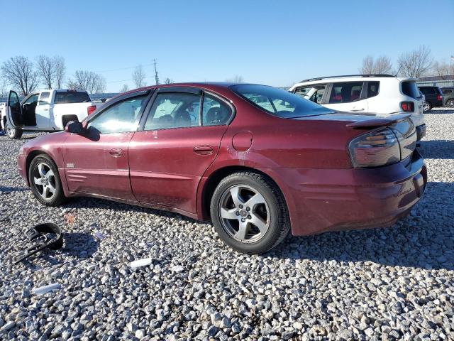 1G2HZ541524171609 - 2002 PONTIAC BONNEVILLE SSEI BURGUNDY photo 2