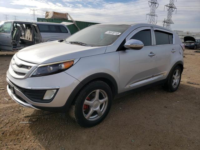 KNDPB3A21C7268724 - 2012 KIA SPORTAGE BASE SILVER photo 1