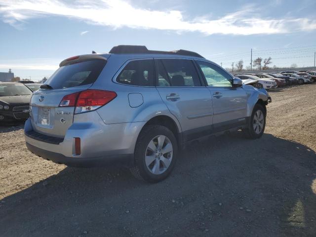 4S4BRCJCXC3299438 - 2012 SUBARU OUTBACK 2.5I LIMITED SILVER photo 3