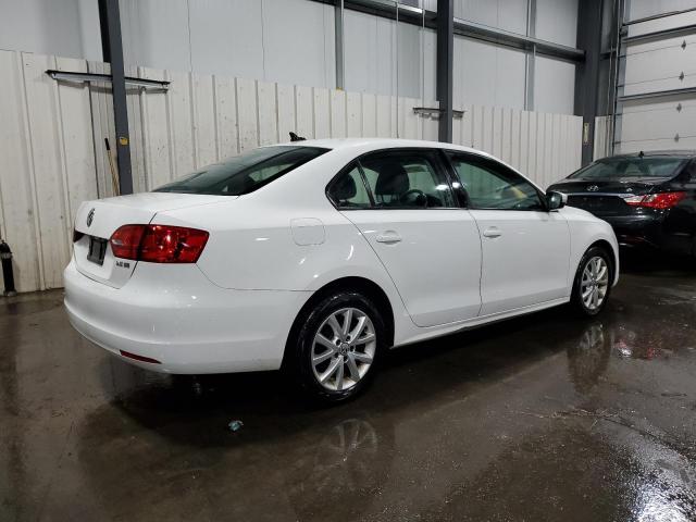 3VWDX7AJ3BM006160 - 2011 VOLKSWAGEN JETTA SE WHITE photo 3