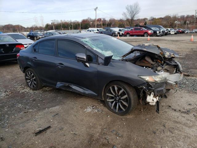 2HGFB2F99EH549299 - 2014 HONDA CIVIC EXL GRAY photo 4