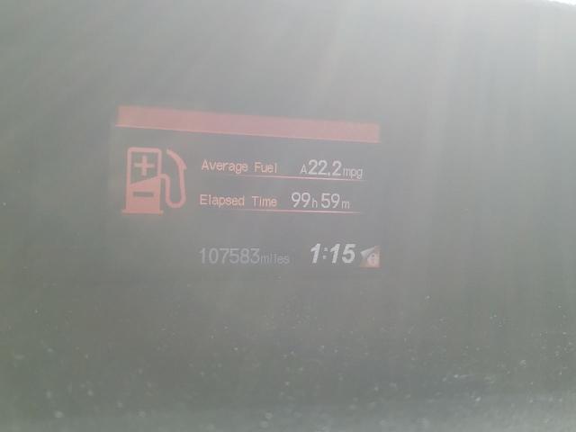 2HGFB2F99EH549299 - 2014 HONDA CIVIC EXL Մոխրագույն լուսանկար 9