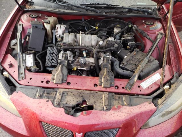 2G2WS522541249747 - 2004 PONTIAC GRAND PRIX GT2 წითელი ფოტო 11