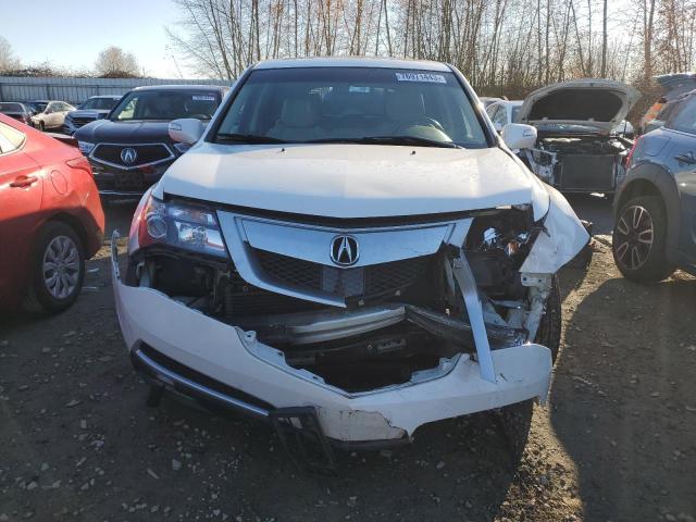 2HNYD2H6XCH509499 - 2012 ACURA MDX ADVANCE WHITE photo 5