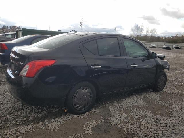 3N1CN7AP9CL906404 - 2012 NISSAN VERSA S BLACK photo 3