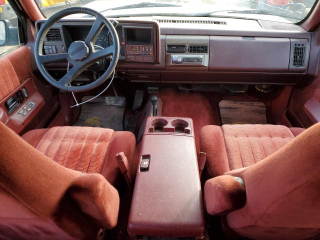 1GNFK16K3PJ409933 - 1993 CHEVROLET SUBURBAN K1500 MAROON photo 8