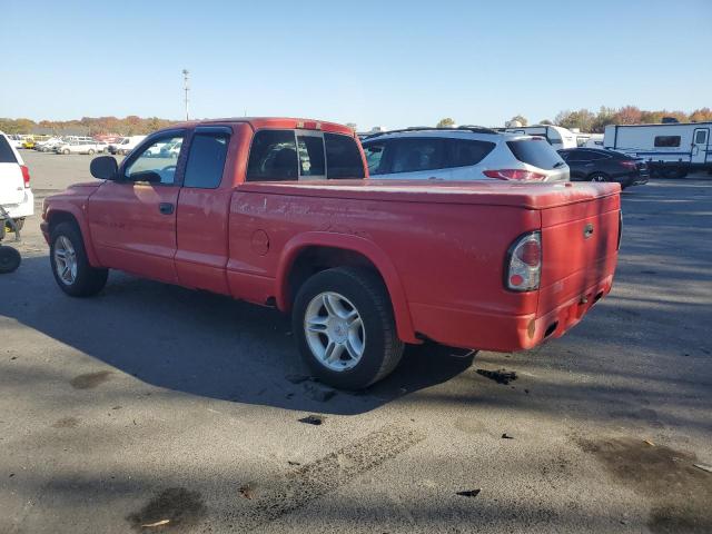 1B7GL22Z4XS276158 - 1999 DODGE DAKOTA RED photo 2