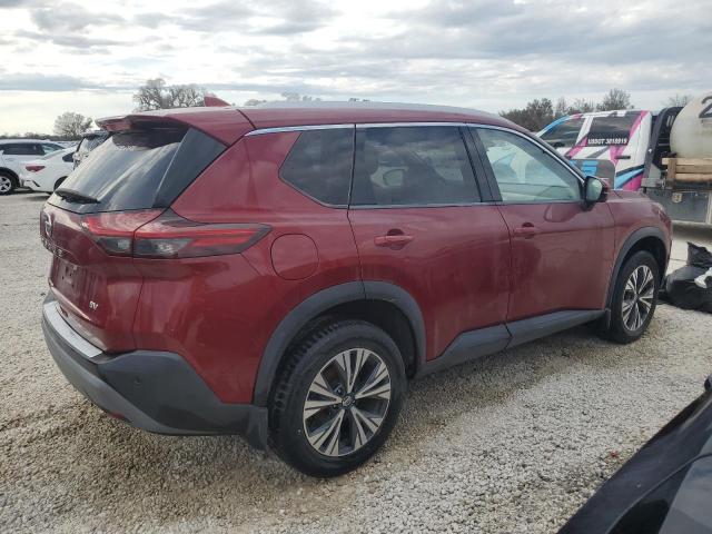 JN8AT3BA2MW012127 - 2021 NISSAN ROGUE SV BURGUNDY photo 3