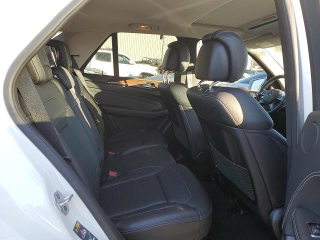 4JGDA5HBXFA494285 - 2015 MERCEDES-BENZ ML 350 4MATIC WHITE photo 10