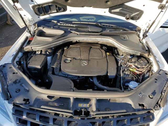 4JGDA5HBXFA494285 - 2015 MERCEDES-BENZ ML 350 4MATIC WHITE photo 11