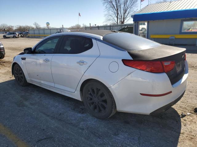 5XXGN4A77FG376723 - 2015 KIA OPTIMA EX WHITE photo 2