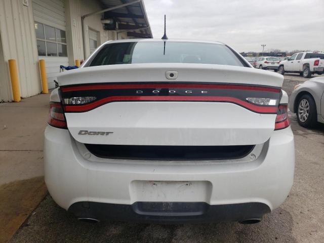 1C3CDFBB6GD750951 - 2016 DODGE DART SXT WHITE photo 6