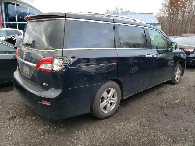 JN8AE2KP7C9037689 - 2012 NISSAN QUEST S BLACK photo 3