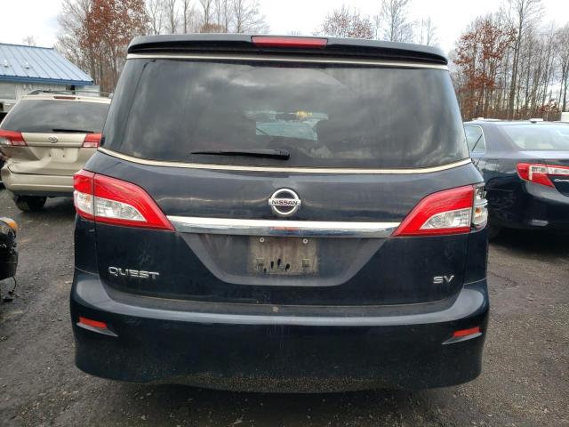 JN8AE2KP7C9037689 - 2012 NISSAN QUEST S BLACK photo 6