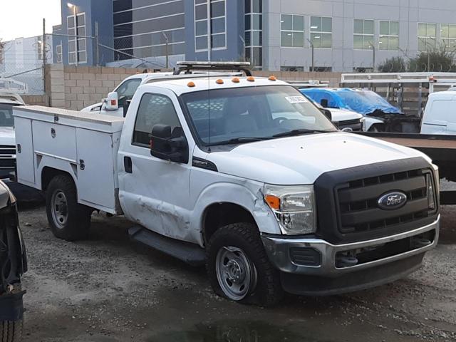 1FDRF3F64FEC98661 - 2015 FORD F350 SUPER DUTY WHITE photo 4