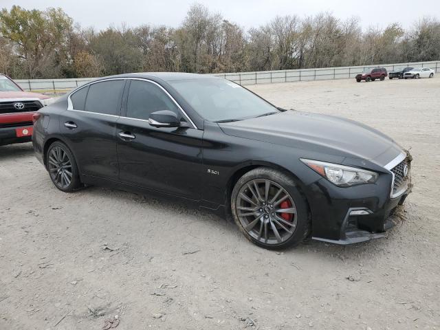 JN1FV7AP6JM460504 - 2018 INFINITI Q50 RED SPORT 400 BLACK photo 4