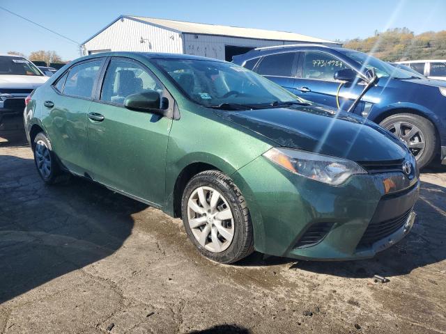 2T1BURHE5EC088235 - 2014 TOYOTA COROLLA L GREEN photo 4