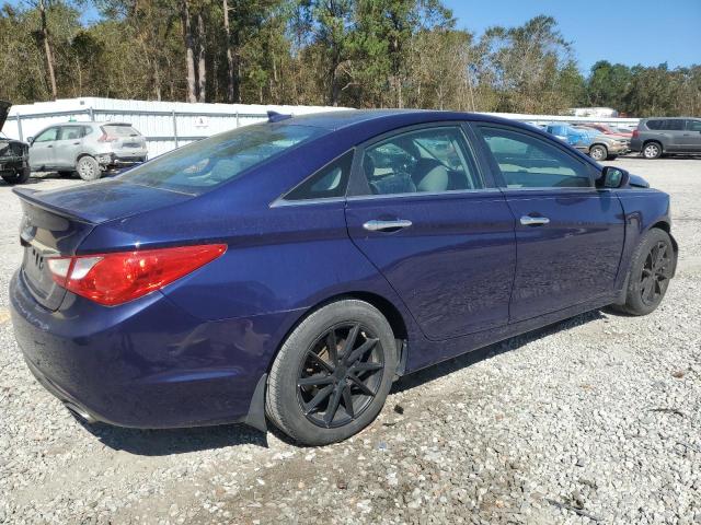 5NPEC4AC3DH667750 - 2013 HYUNDAI SONATA SE BLUE photo 3