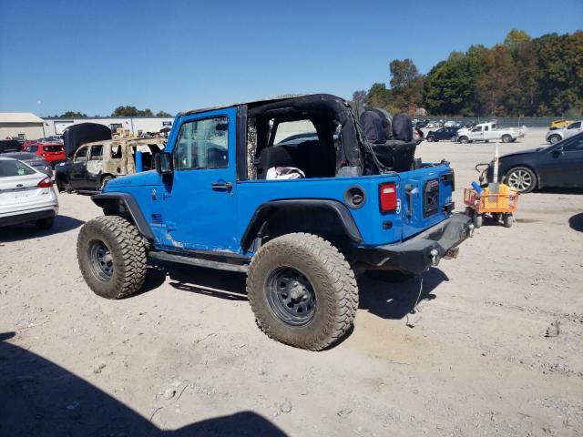 1J4BA6D15BL563410 - 2011 JEEP WRANGLER RUBICON BLUE photo 2