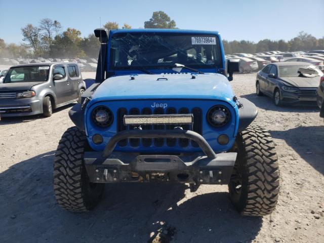 1J4BA6D15BL563410 - 2011 JEEP WRANGLER RUBICON BLUE photo 5