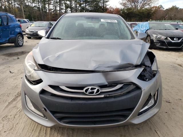 KMHD35LE0DU083260 - 2013 HYUNDAI ELANTRA GT SILVER photo 5