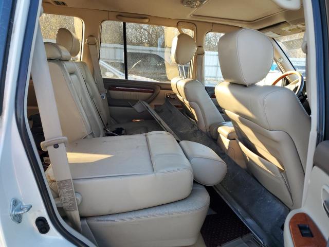 JTJHT00WX23518257 - 2002 LEXUS LX 470 WHITE photo 11