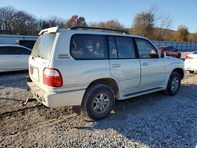 JTJHT00WX23518257 - 2002 LEXUS LX 470 WHITE photo 3