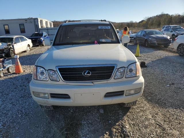 JTJHT00WX23518257 - 2002 LEXUS LX 470 WHITE photo 5