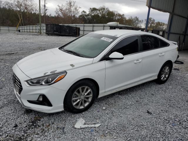 5NPE24AF7KH745974 - 2019 HYUNDAI SONATA SE WHITE photo 1