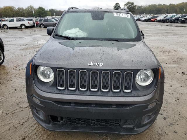 ZACCJABB5JPJ34493 - 2018 JEEP RENEGADE LATITUDE GRAY photo 5