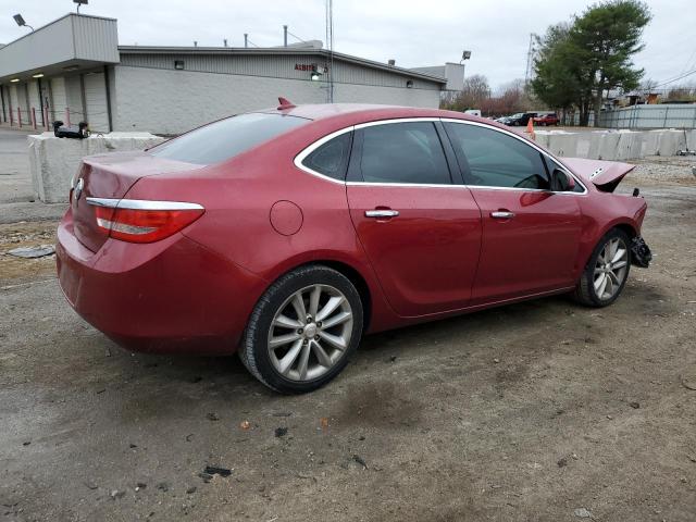 1G4PP5SK4E4126945 - 2014 BUICK VERANO RED photo 3