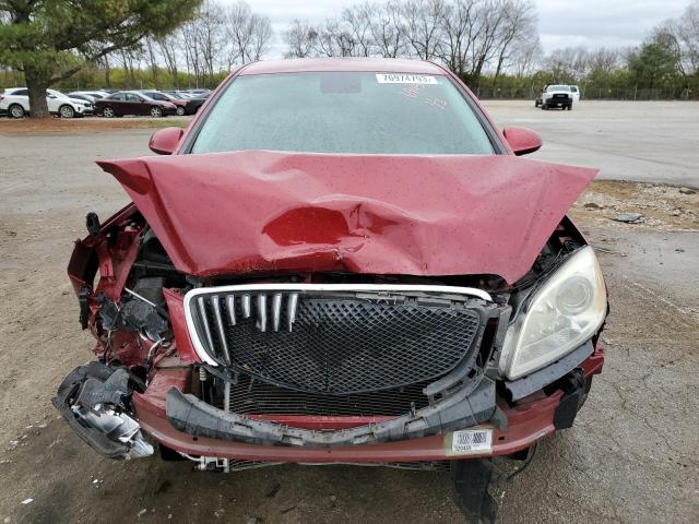 1G4PP5SK4E4126945 - 2014 BUICK VERANO RED photo 5