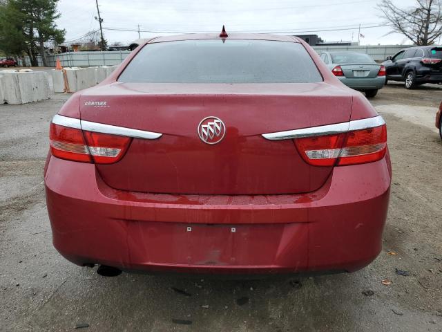 1G4PP5SK4E4126945 - 2014 BUICK VERANO RED photo 6