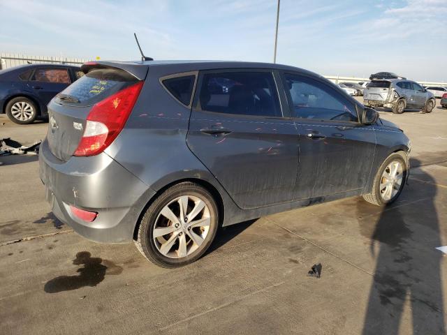 KMHCU5AEXCU051216 - 2012 HYUNDAI ACCENT GLS GRAY photo 3