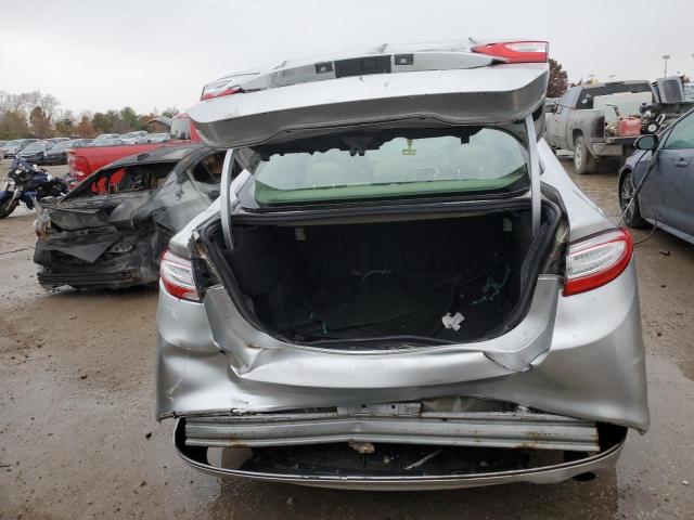 3FA6P0HDXER138235 - 2014 FORD FUSION SE SILVER photo 6