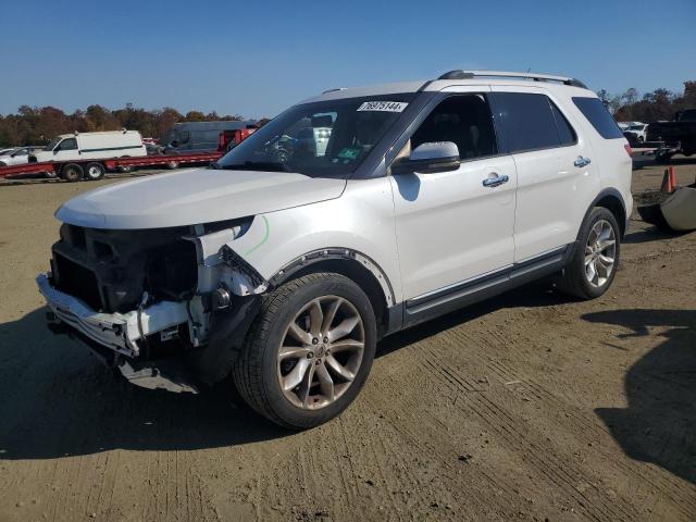 1FMHK8F84BGA41701 - 2011 FORD EXPLORER LIMITED WHITE photo 1