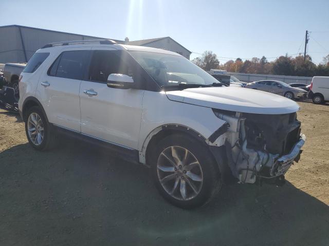 1FMHK8F84BGA41701 - 2011 FORD EXPLORER LIMITED WHITE photo 4