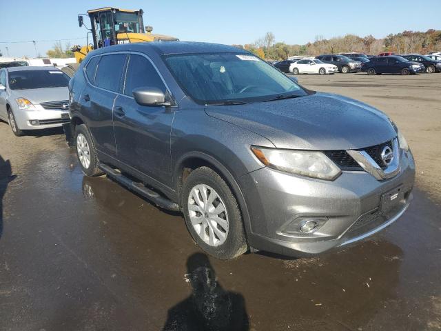 KNMAT2MVXGP599519 - 2016 NISSAN ROGUE S GRAY photo 4