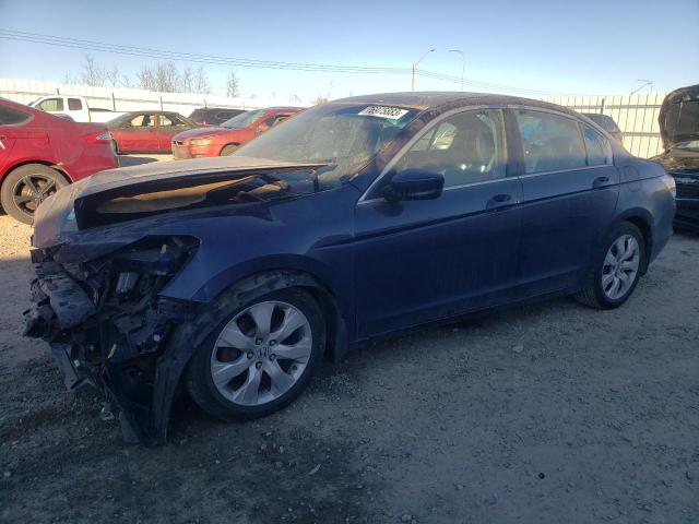 1HGCP26829A806481 - 2009 HONDA ACCORD EXL BLUE photo 1