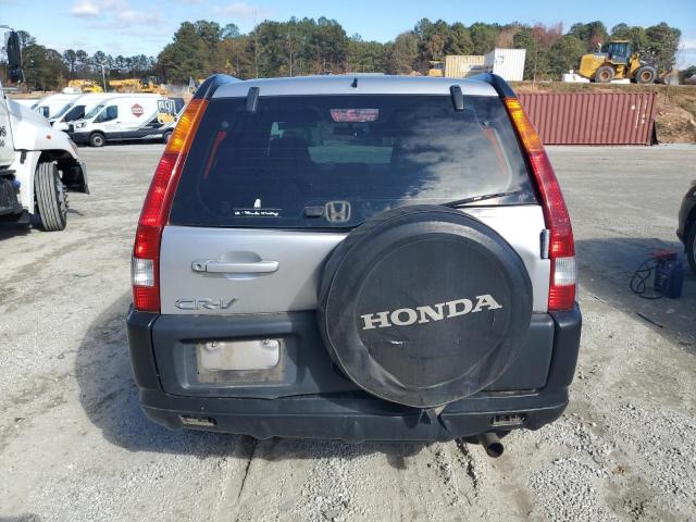 JHLRD68403C017912 - 2003 HONDA CR-V LX SILVER photo 6