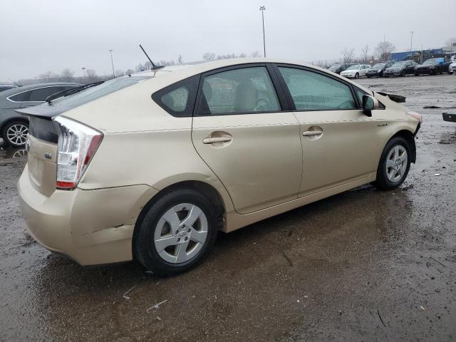 JTDKN3DU3B0259934 - 2011 TOYOTA PRIUS TAN photo 3